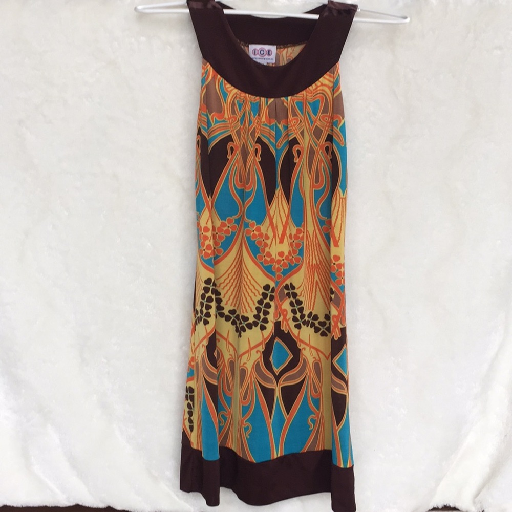 60s inspired sun dress